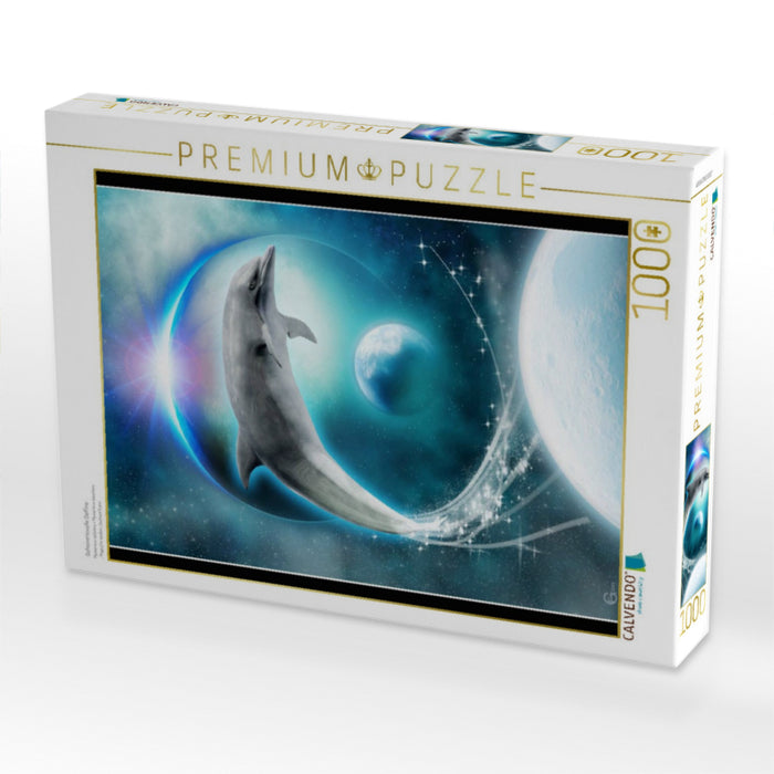 Geheimnisvolle Delfine - CALVENDO Foto-Puzzle'