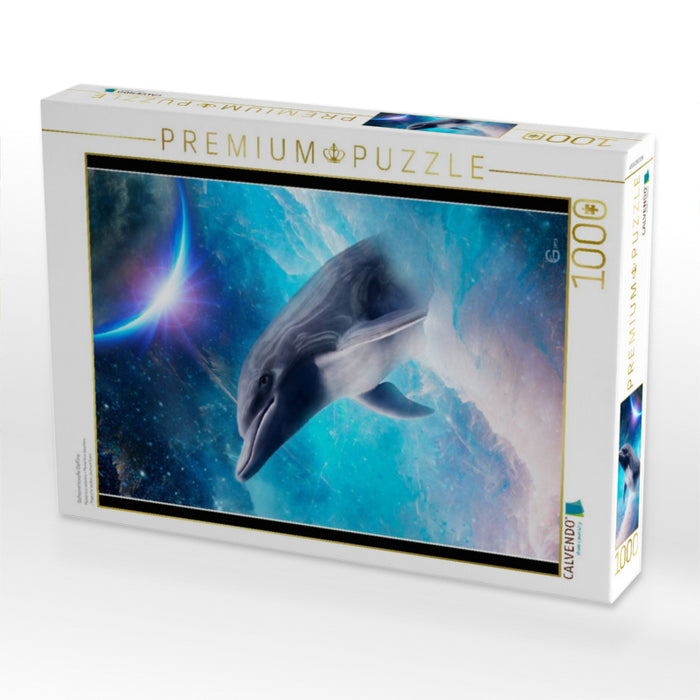 Geheimnisvolle Delfine - CALVENDO Foto-Puzzle'