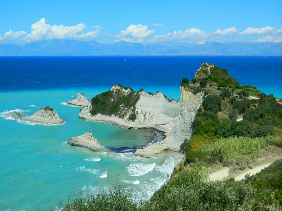Kap Drastis, Korfu - CALVENDO Foto-Puzzle'