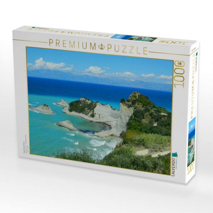 Kap Drastis, Korfu - CALVENDO Foto-Puzzle'