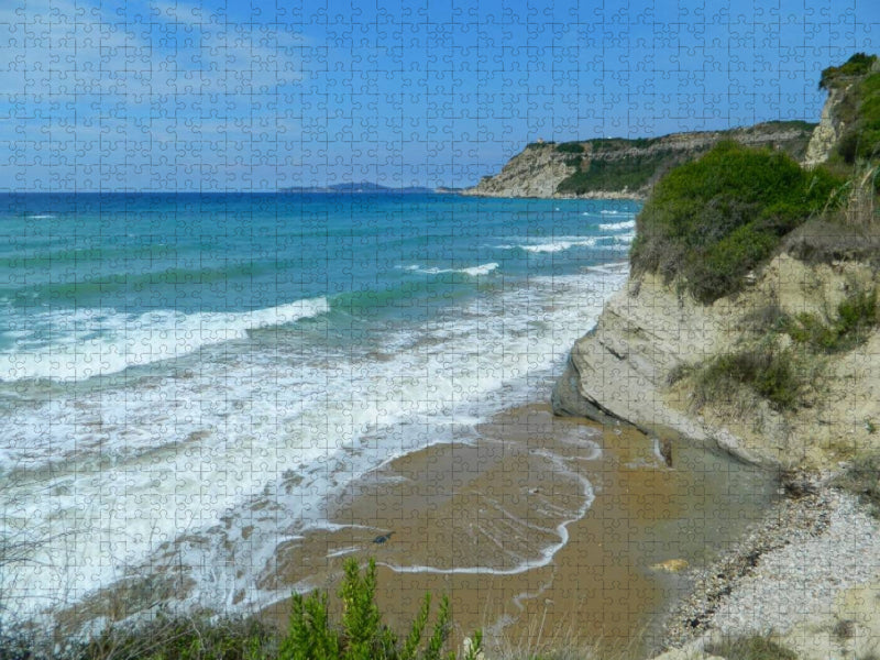 Strand von Arillas - CALVENDO Foto-Puzzle'