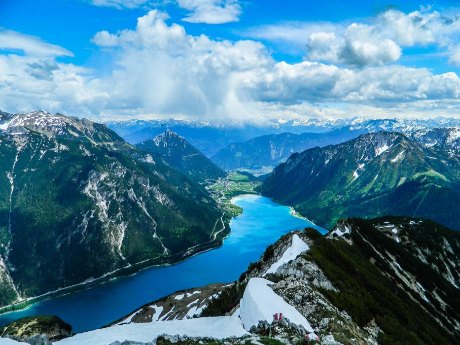 Höhenweg über dem Achensee - CALVENDO Foto-Puzzle'