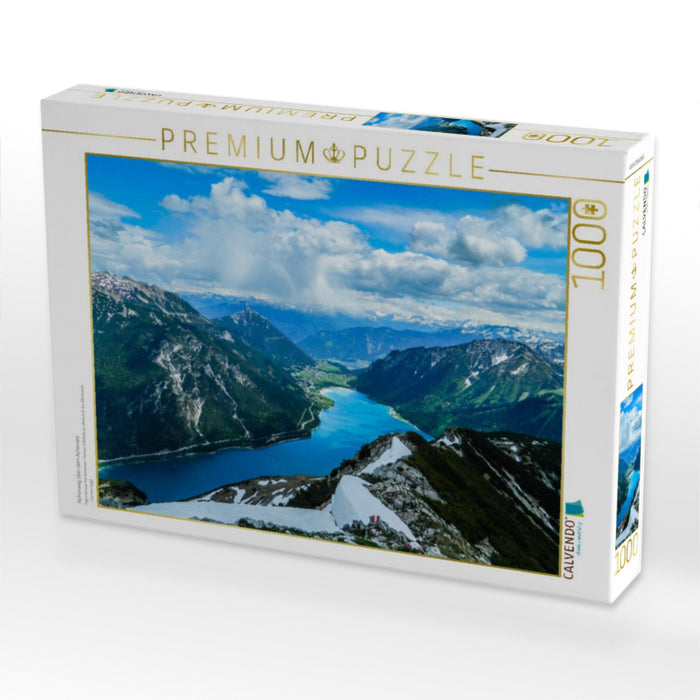 Höhenweg über dem Achensee - CALVENDO Foto-Puzzle'