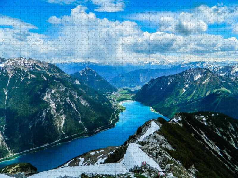 Höhenweg über dem Achensee - CALVENDO Foto-Puzzle'