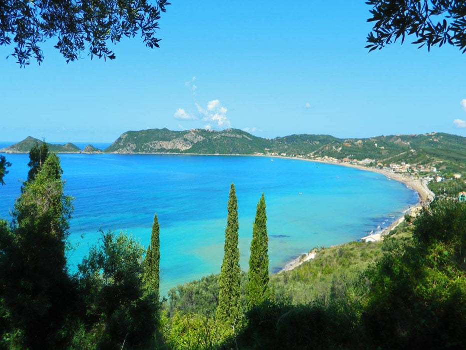 Bucht von Ágios Geórgios - CALVENDO Foto-Puzzle'