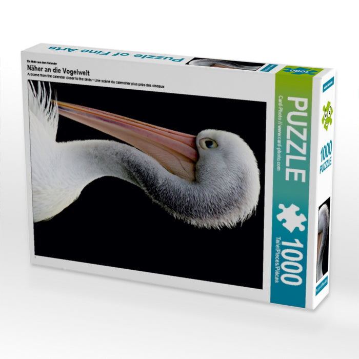 Closer to the bird world - CALVENDO photo puzzle 