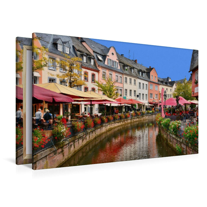 Premium Textil-Leinwand An der Leuk