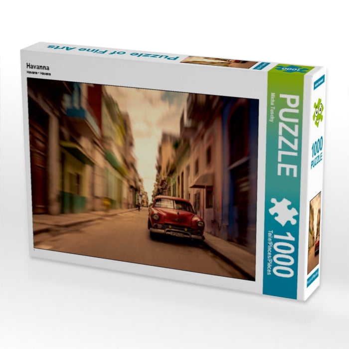 Havanna 1000 Teile Puzzle quer - CALVENDO Foto-Puzzle'