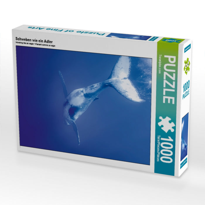 Schweben wie ein Adler 1000 Teile Puzzle hoch - CALVENDO Foto-Puzzle'