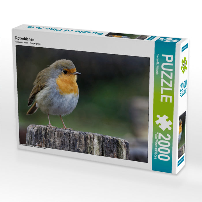 Robin - CALVENDO photo puzzle 