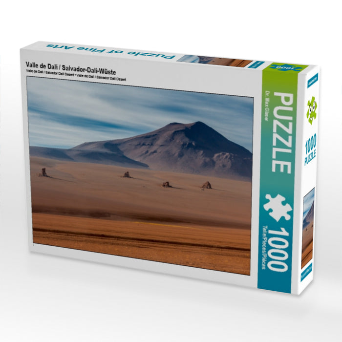 Valle de Dalí / Salvador Dalí Desert - CALVENDO photo puzzle 