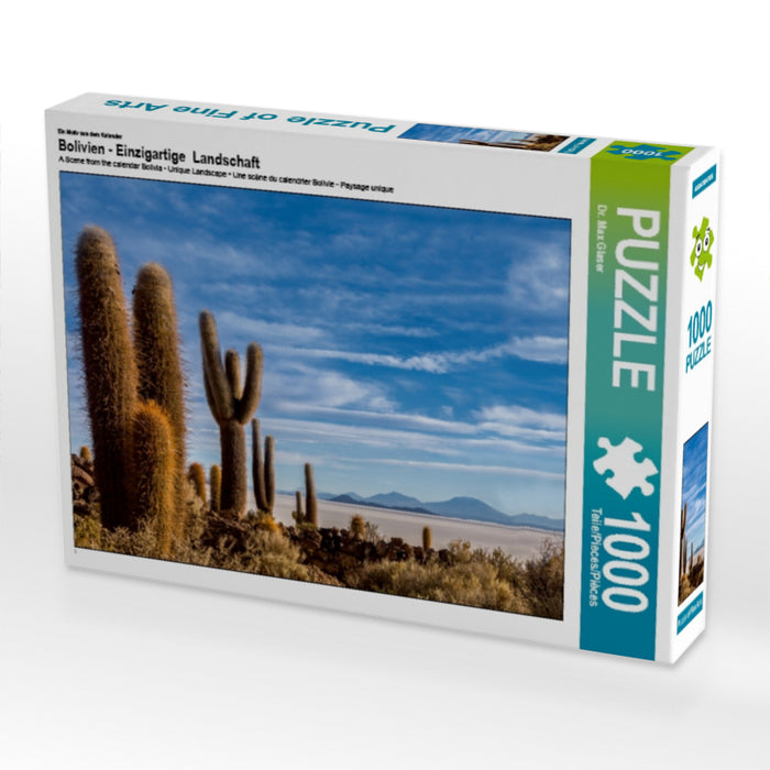 Bolivia - Unique landscape - CALVENDO photo puzzle 