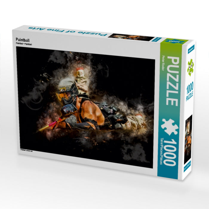 Paintball - CALVENDO photo puzzle 