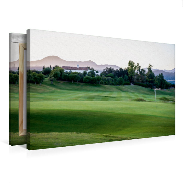 Premium Textil-Leinwand Finca Cortesin Golf Course