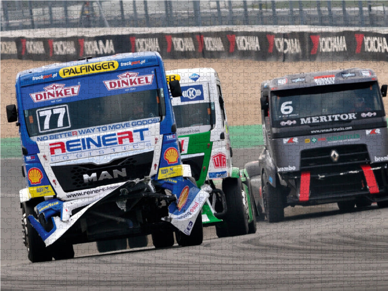 European Truck Racing Championship 2000 Teile Puzzle quer - CALVENDO Foto-Puzzle'