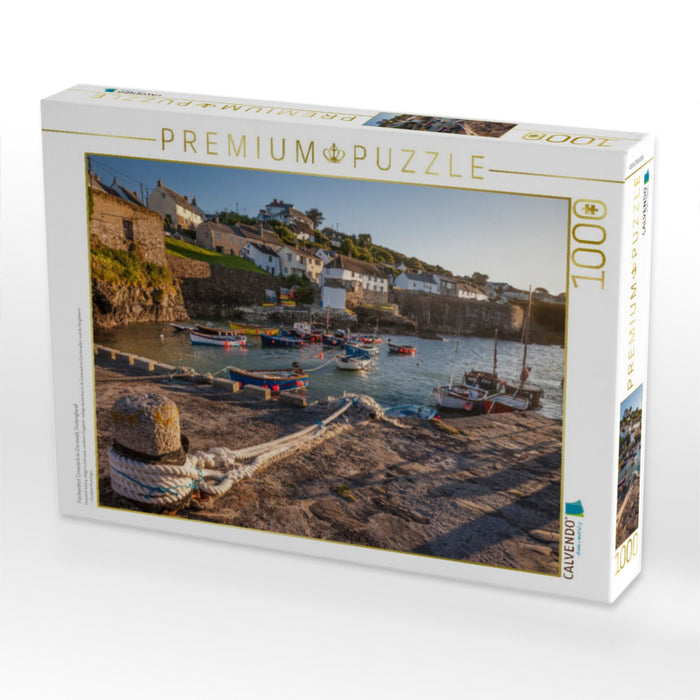 Fischerdorf Coverack in Cornwall, Südengland - CALVENDO Foto-Puzzle'
