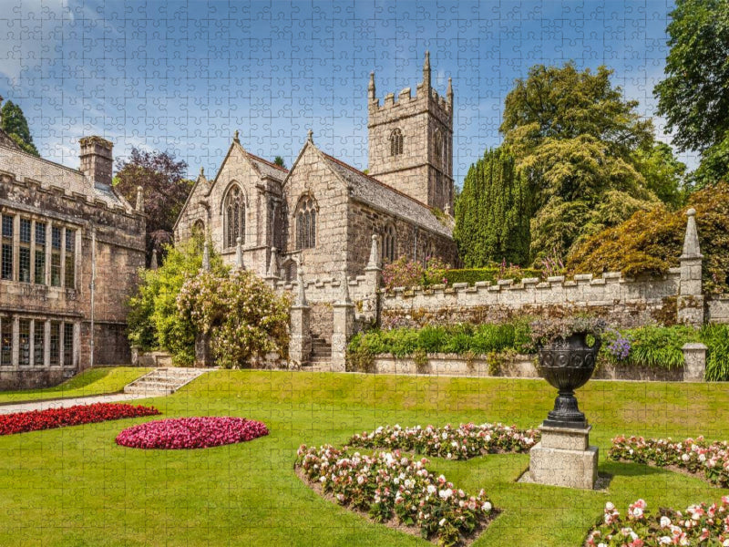 Lanhydrock House in Cornwall, Südengland - CALVENDO Foto-Puzzle'