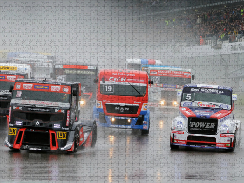 European Truck Racing Championship 2000 Teile Puzzle quer - CALVENDO Foto-Puzzle'