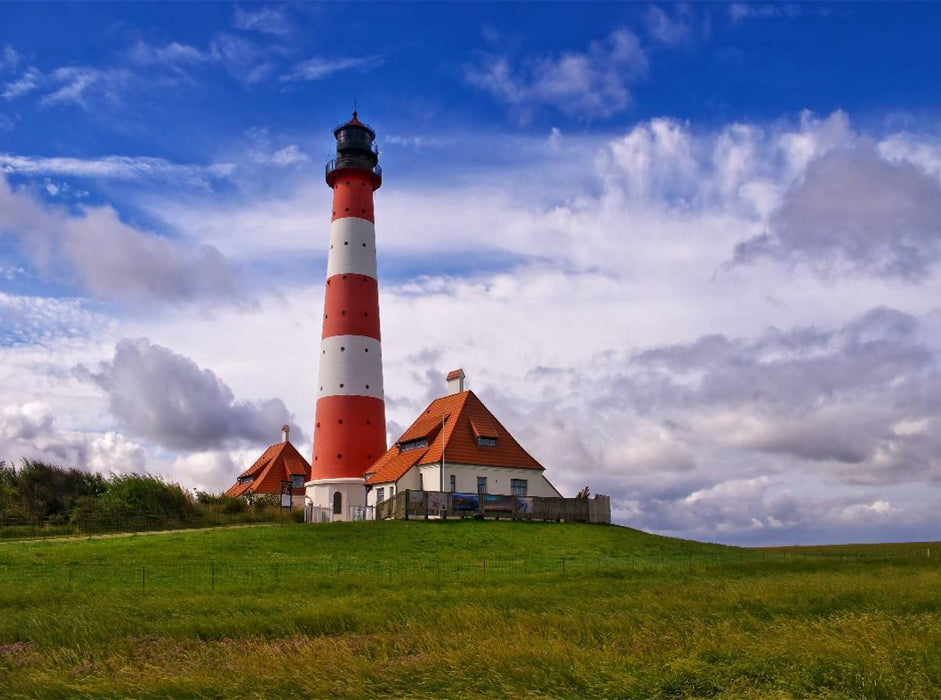 Westerhever Leuchtturm - CALVENDO Foto-Puzzle'