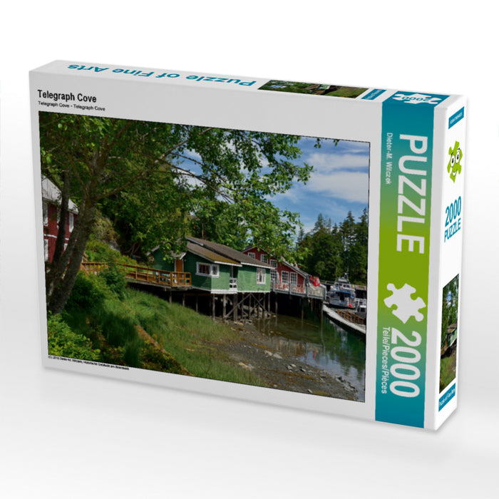 Telegraph Cove - Puzzle photo CALVENDO 