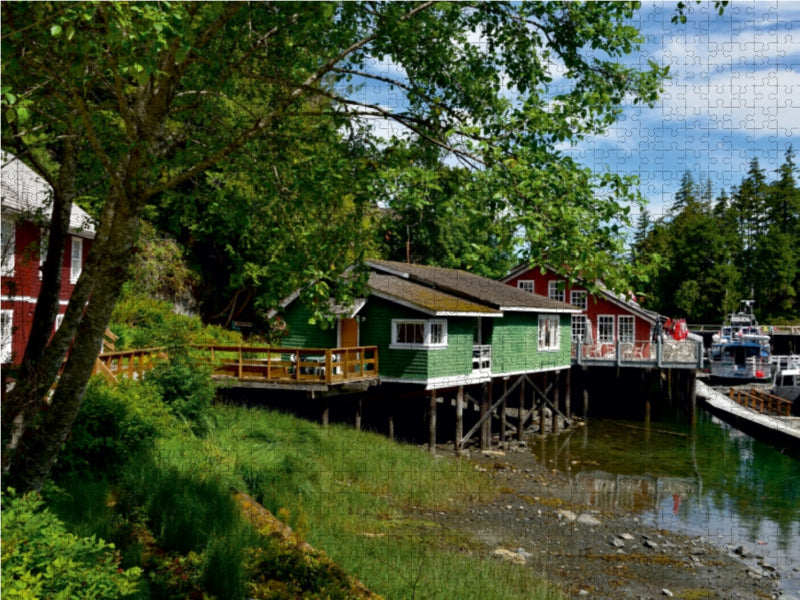 Telegraph Cove - Puzzle photo CALVENDO 