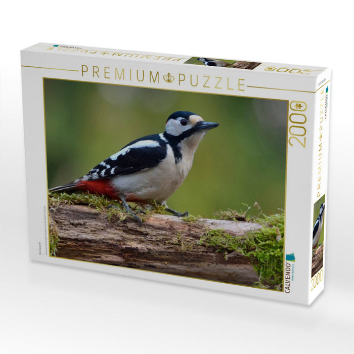 Buntspecht 2000 Teile Puzzle quer - CALVENDO Foto-Puzzle'