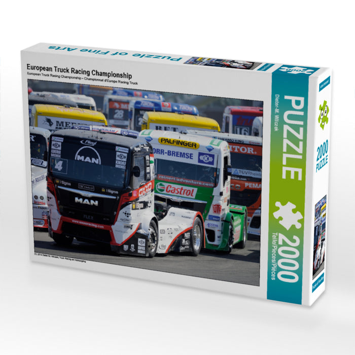 European Truck Racing Championship 2000 Teile Puzzle quer - CALVENDO Foto-Puzzle'