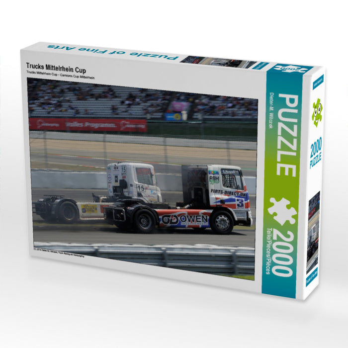 Trucks Mittelrhein Cup 2000 Teile Puzzle quer - CALVENDO Foto-Puzzle'