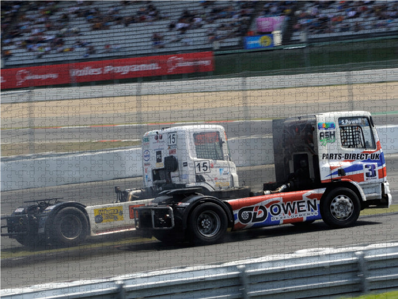 Trucks Mittelrhein Cup 2000 Teile Puzzle quer - CALVENDO Foto-Puzzle'