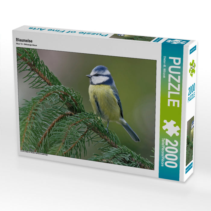 Blue tit - CALVENDO photo puzzle 