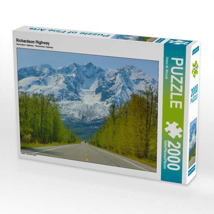 Richardson Highway - CALVENDO photo puzzle 