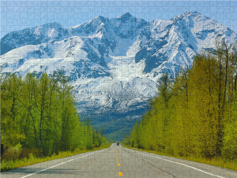 Richardson Highway - CALVENDO photo puzzle 