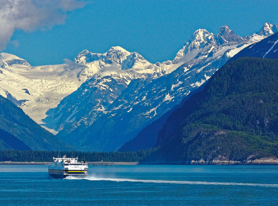 M/V Fairweather auf dem Weg nach Juneau 2000 Teile Puzzle quer - CALVENDO Foto-Puzzle'