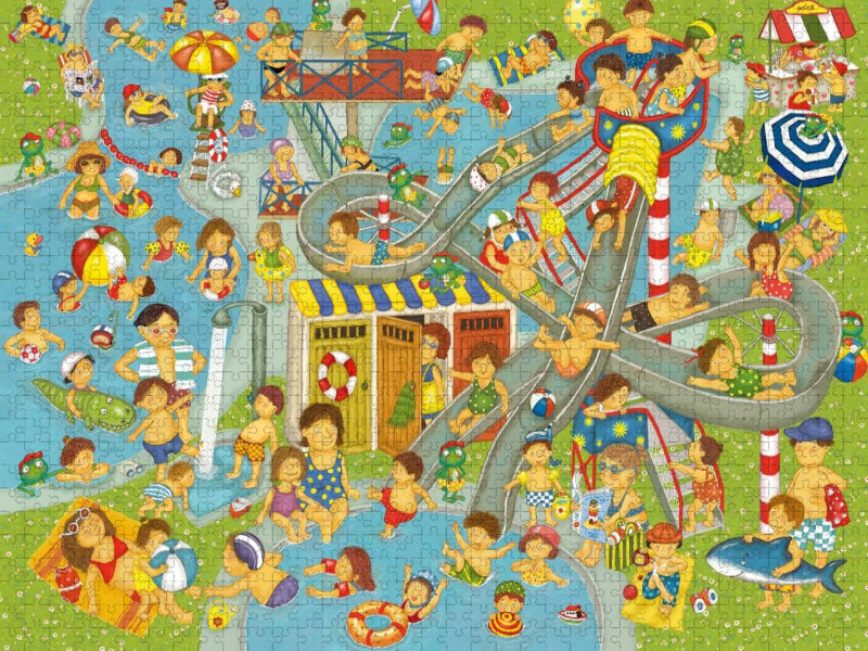Im Schwimmbad - CALVENDO Foto-Puzzle'