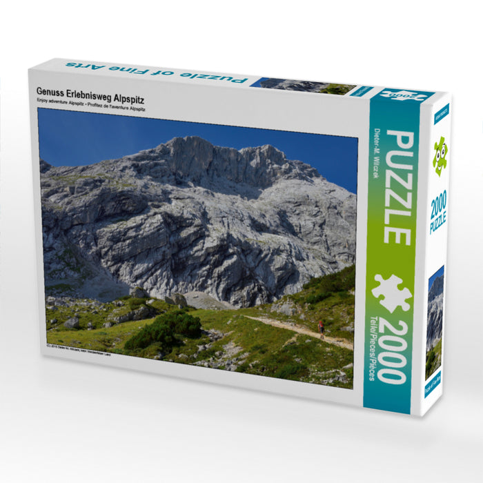 Enjoy the Alpspitz adventure trail - CALVENDO photo puzzle 