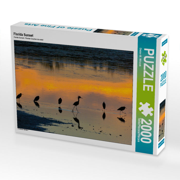 Florida Sunset - CALVENDO photo puzzle 