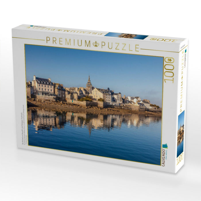 Die Altstadt von Roscoff in der Bretagne, Frankreich - CALVENDO Foto-Puzzle'