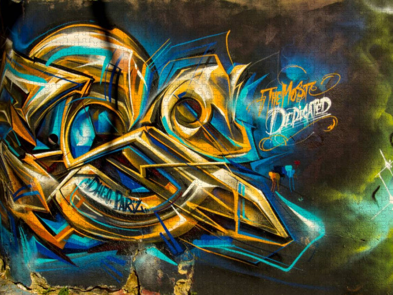 Ein Motiv aus dem Kalender Streetart Lissabon - CALVENDO Foto-Puzzle'