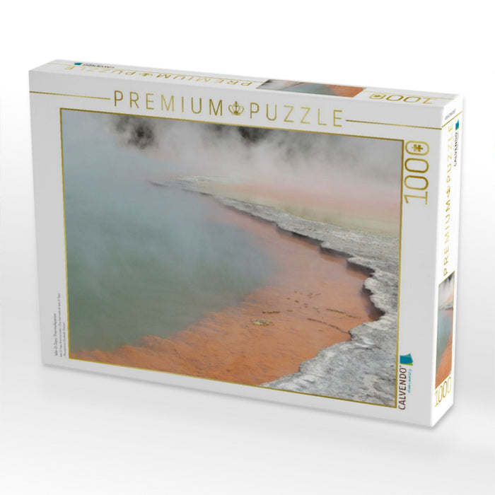 Wai-O-Tapu Thermalwasser - CALVENDO Foto-Puzzle'