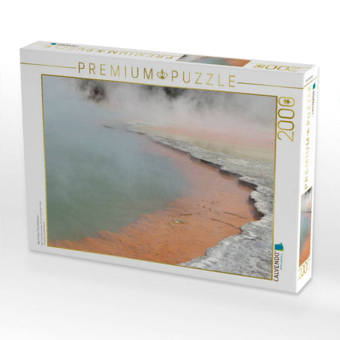 Wai-O-Tapu Thermalwasser - CALVENDO Foto-Puzzle'