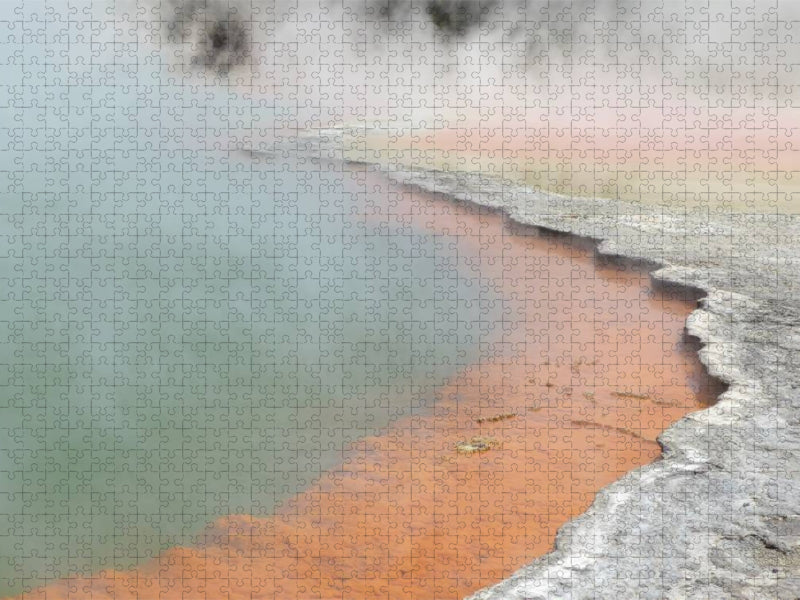 Wai-O-Tapu Thermalwasser - CALVENDO Foto-Puzzle'