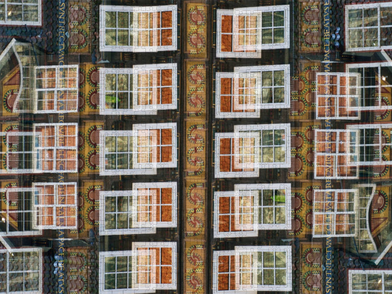 Renaissance-Fassade am ehemaligen Pfarrhaus St. Blasius in Hann. Münden - CALVENDO Foto-Puzzle'