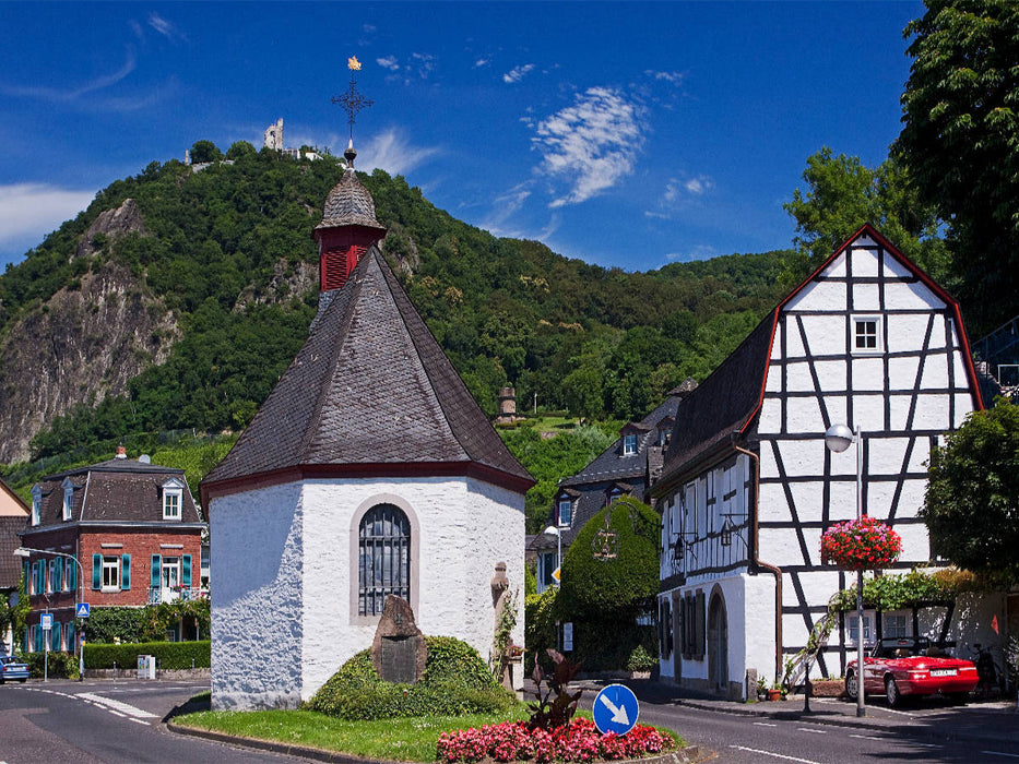 Rhöndorfer Hauptstrasse, Marienkapelle - CALVENDO Foto-Puzzle'