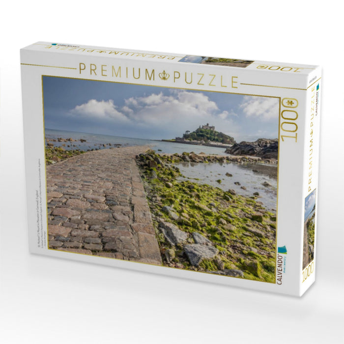 St. Michael's Mount in Marazion in Cornwall, England - CALVENDO Foto-Puzzle'
