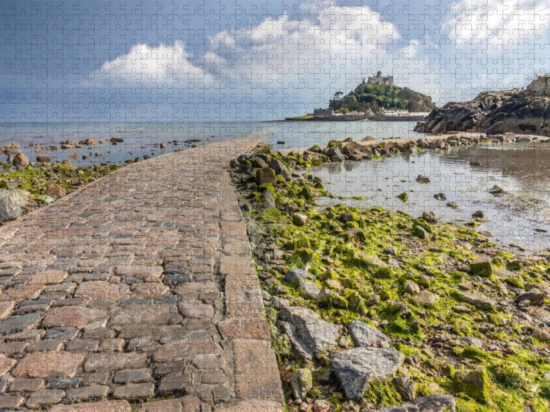 St. Michael's Mount in Marazion in Cornwall, England - CALVENDO Foto-Puzzle'