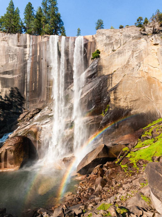 Vernal Falls - Yosemite - CALVENDO Foto-Puzzle'