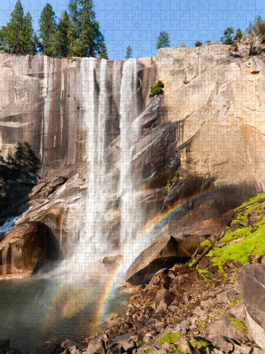 Vernal Falls - Yosemite - CALVENDO Foto-Puzzle'