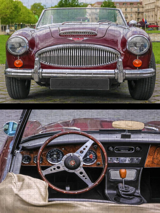 Austin Healey Mk III (1963-1968) Oldtimer - CALVENDO Foto-Puzzle'