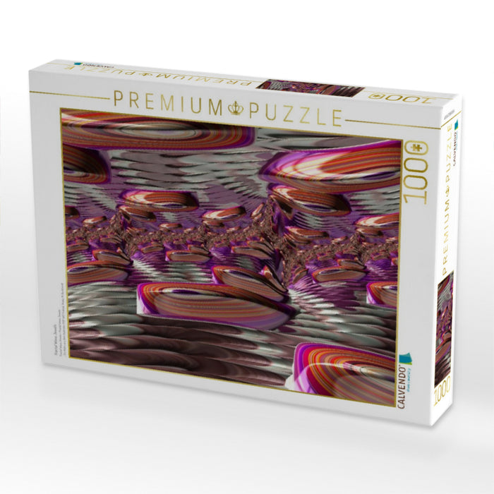 Fractal Wave Jewels - CALVENDO Foto-Puzzle'