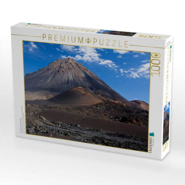 Feuerberg auf Cabo Verde - CALVENDO Foto-Puzzle'